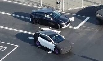 Tesla Model Q foto spia