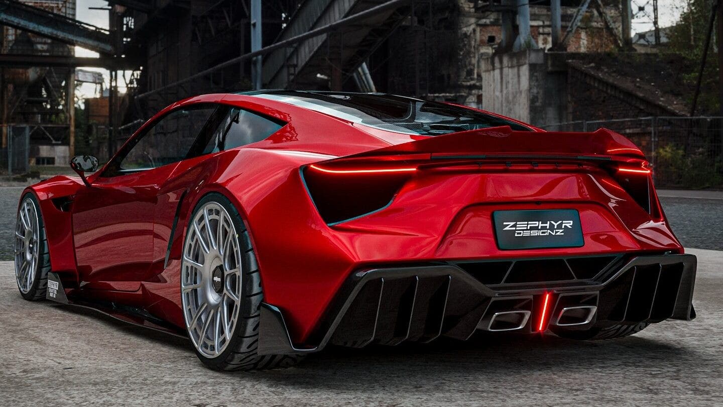 tesla roadster render Vishnu