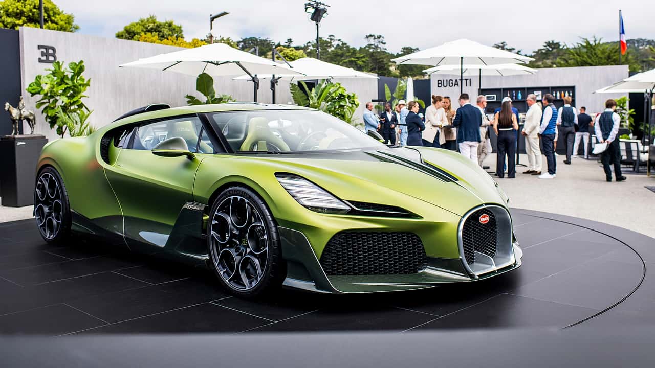 Monterey Car Week bugatti turbillon