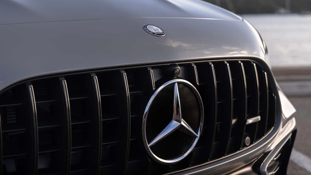 mercedes, frontale