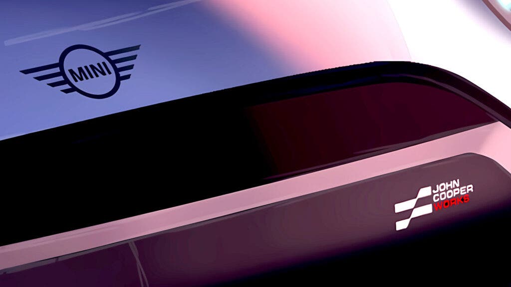 mini jcw badge