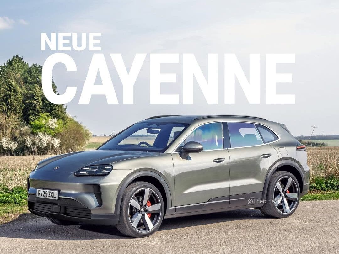 porsche cayenne render