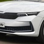 skoda octavia rendering