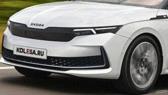 skoda octavia rendering