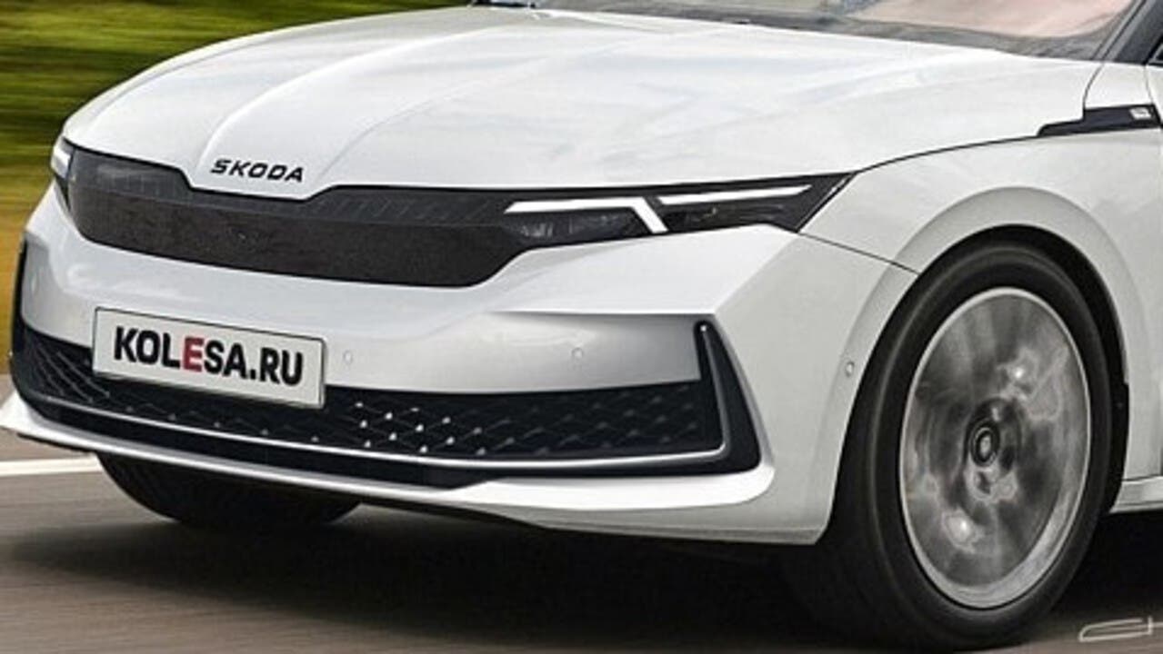 skoda octavia rendering