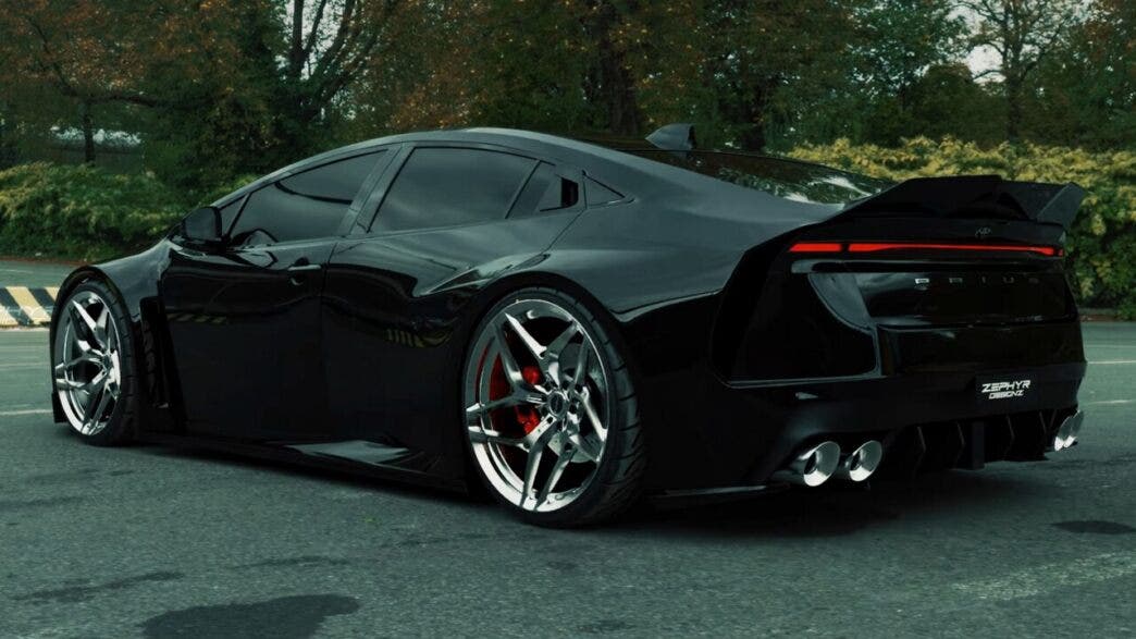 toyota prius render