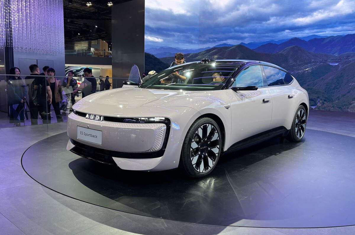 audi e5 sportback ev ai clienti cinesi
