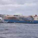 incendio nave auto elettriche