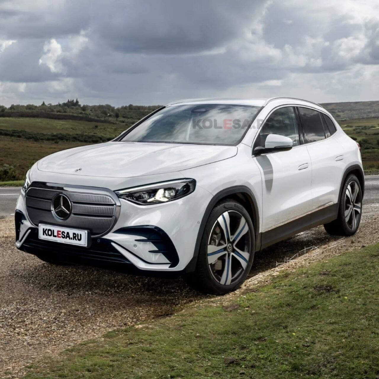 Mercedes GLA render