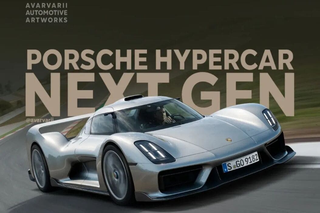 porsche 918 spyder render
