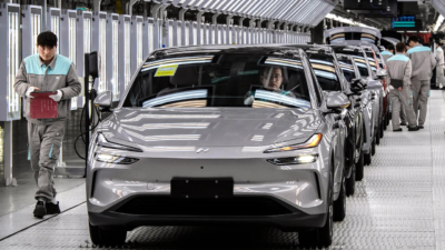 produzione auto cinesi