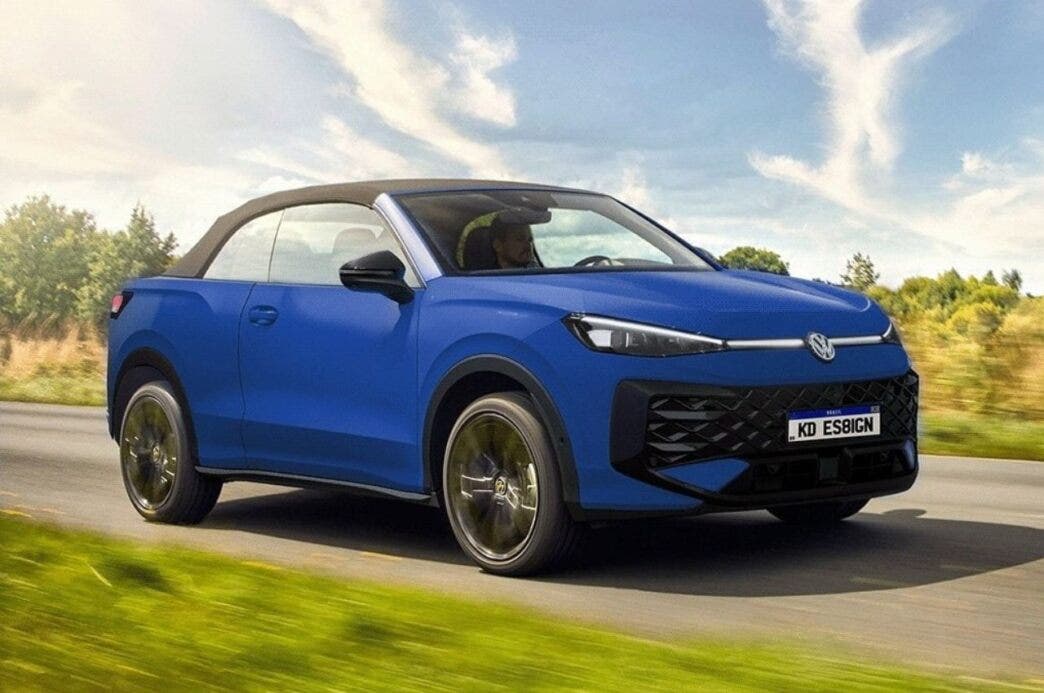 Volkswagen T-Roc Cabrio render