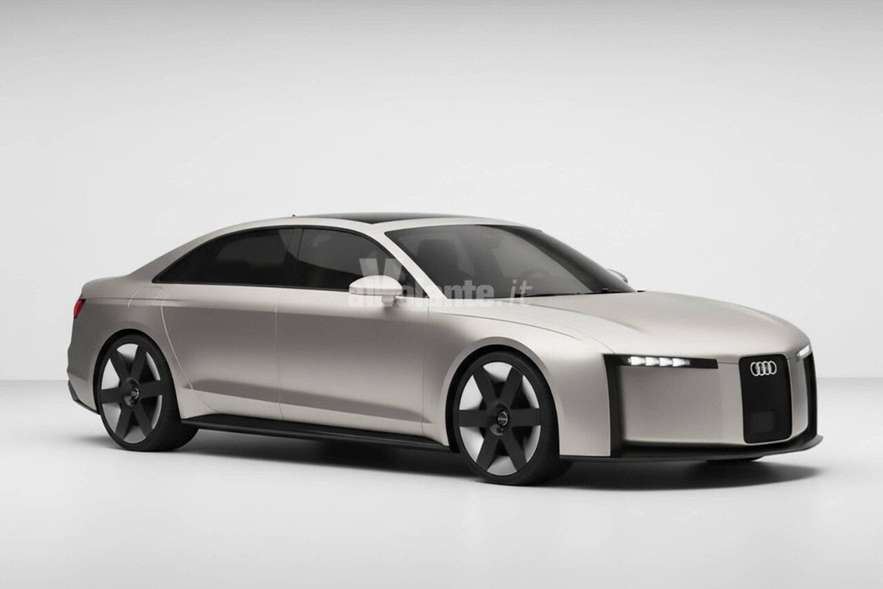 audi a4 e-tron render
