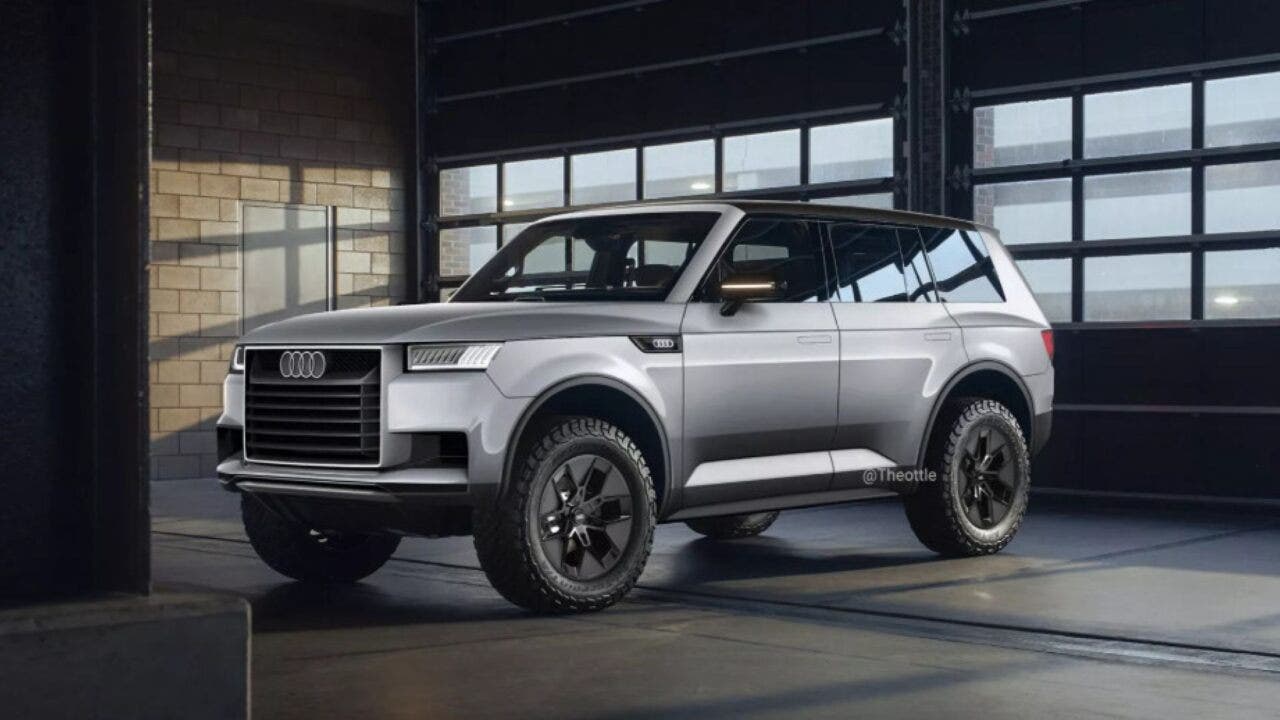 audi off-road render