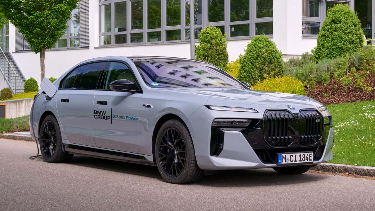 bmw solid power, batterie stato solido