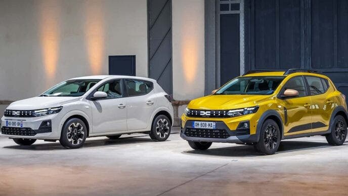 Dacia sandero restyling 2025