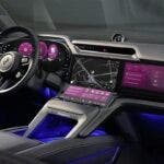 Porsche Cayenne elettrica interni