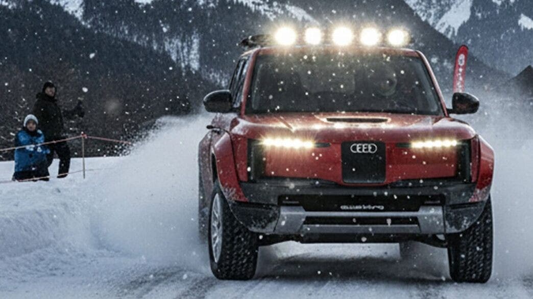 audi suv off-road render