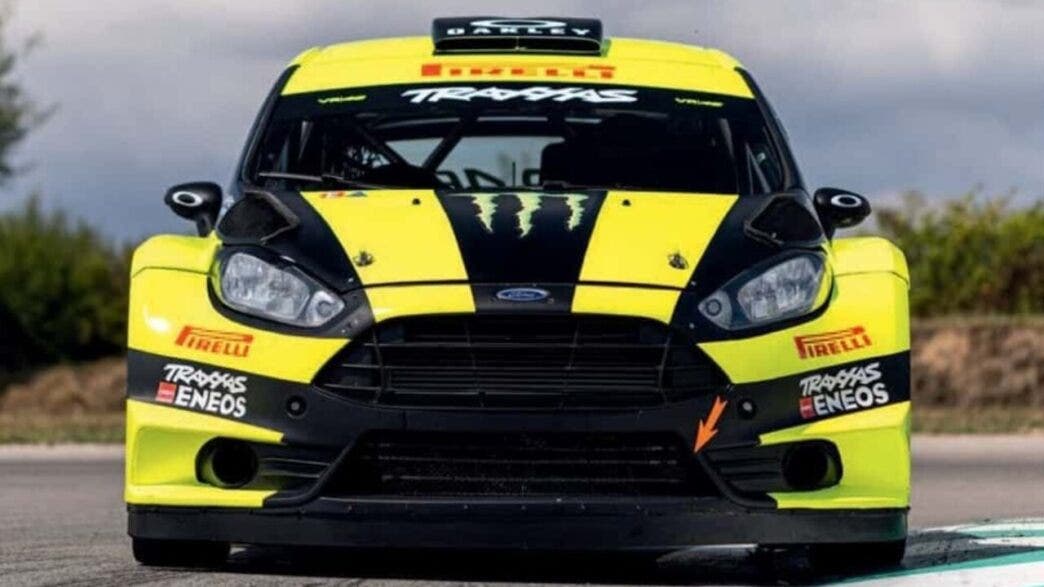 ford fiesta rs wrc di valentino rossi
