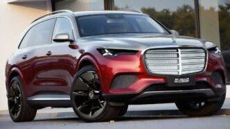 mercedes gls sugar design