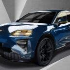porsche cayenne electric render