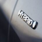 toyota hybrid badge