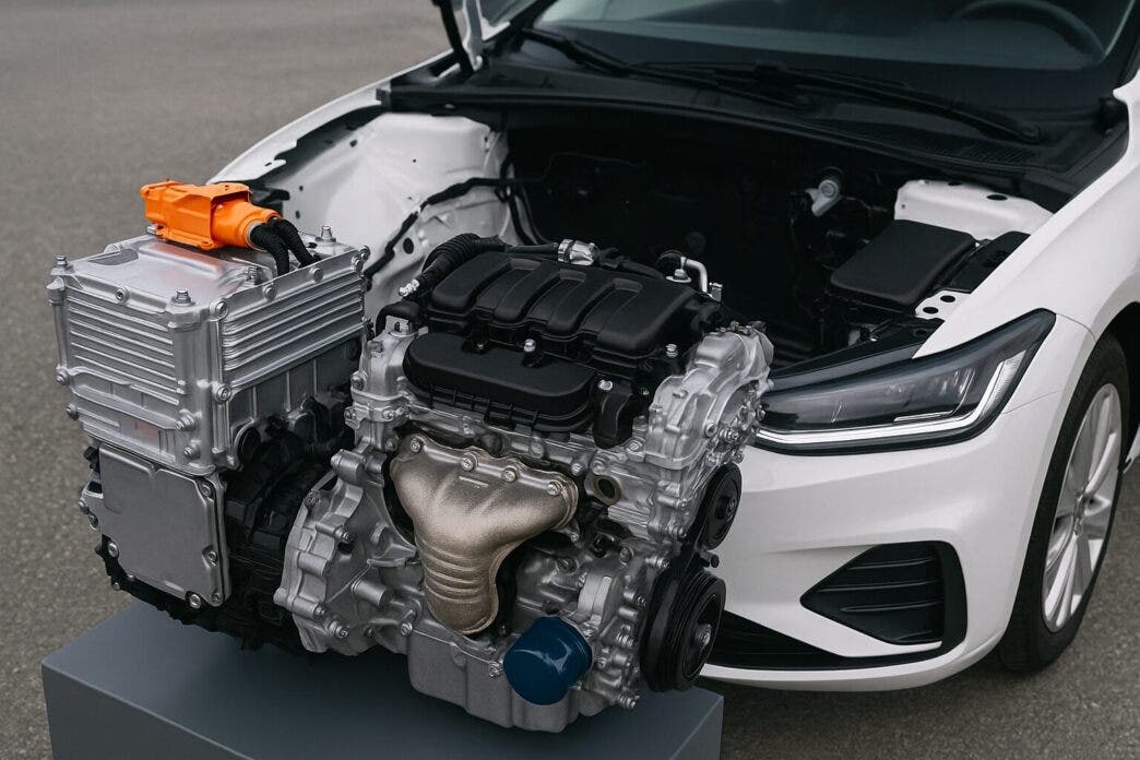 Motore Benzina in auto elettrica