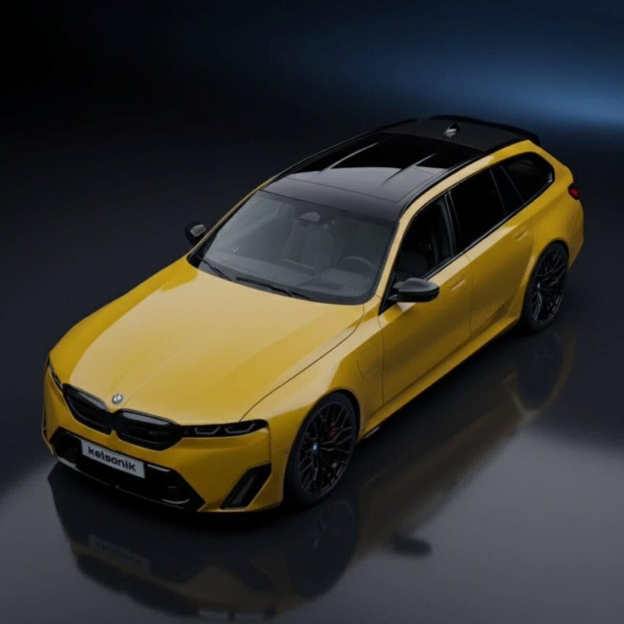 BMW M5 Touring render