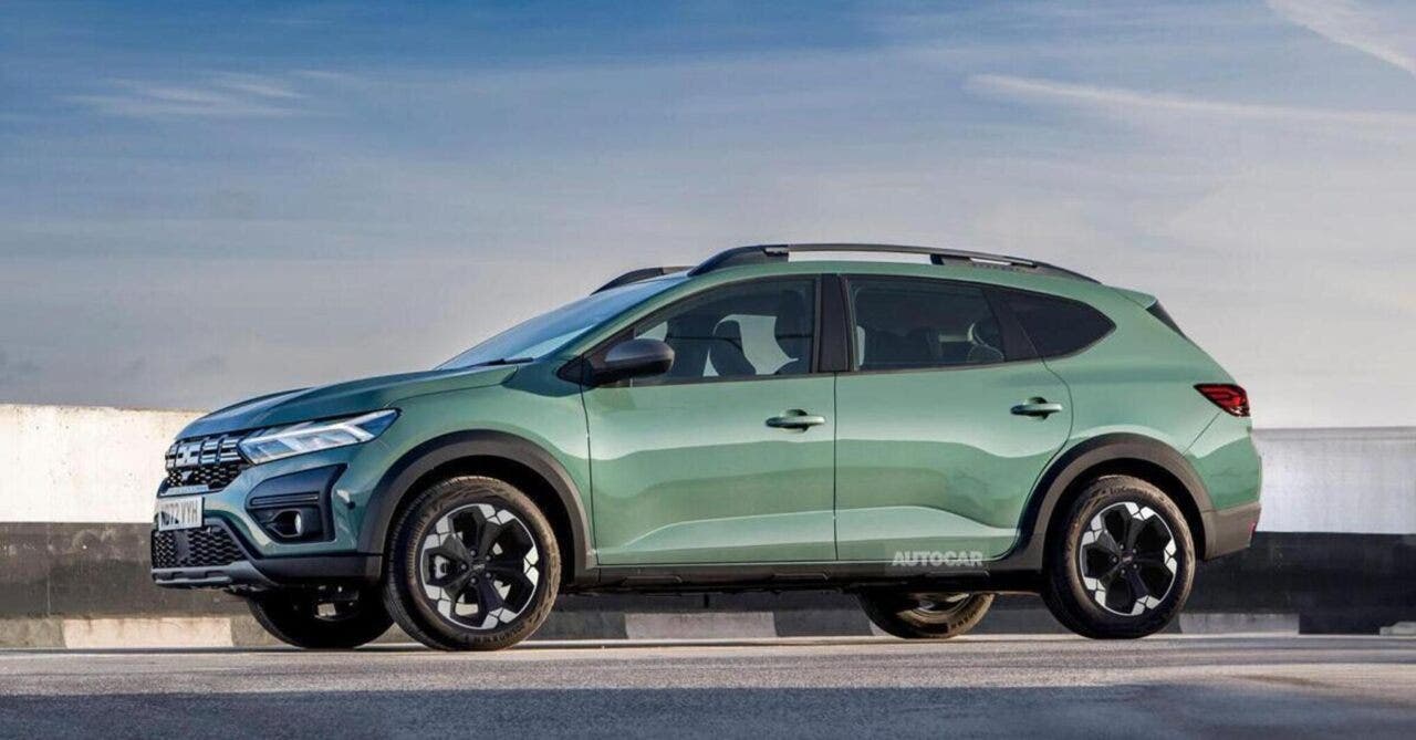 dacia station wagon render