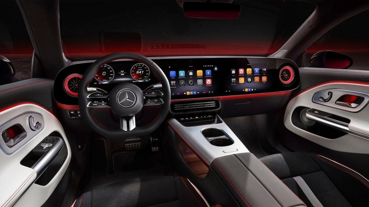 Mercedes CLA interni