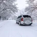 auto in inverno
