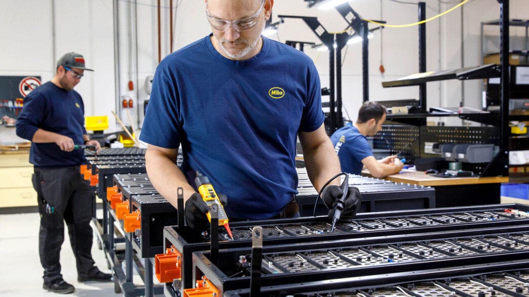 batterie, produzione