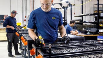 batterie, produzione