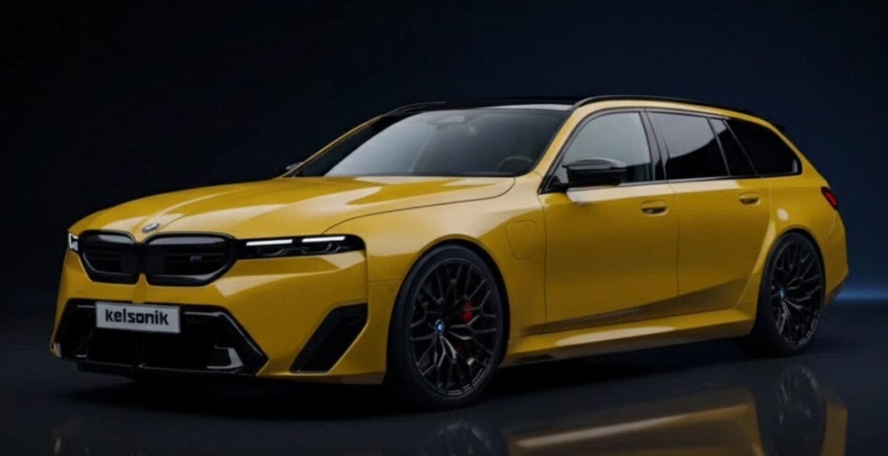 BMW M5 Touring render