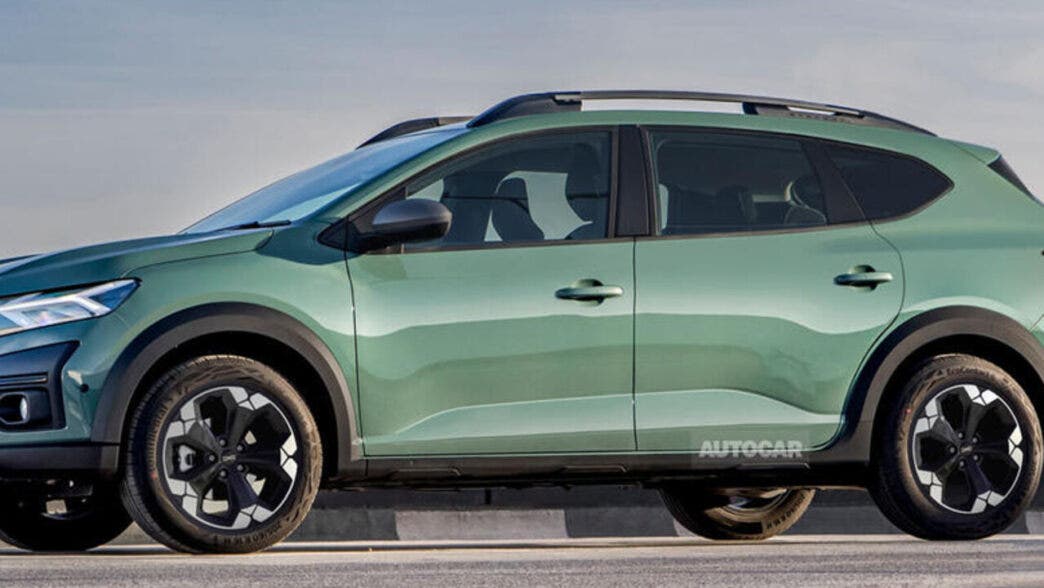 dacia station wagon render