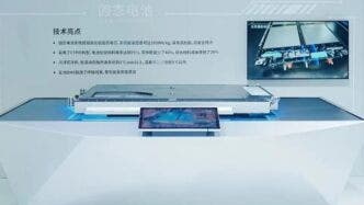 dongfeng batterie stato solido