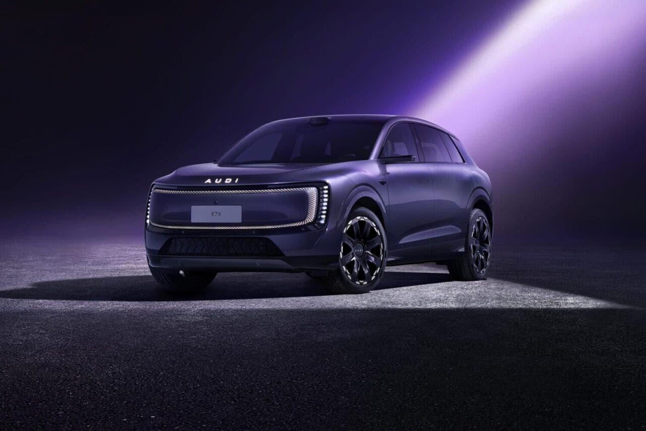 Audi E7X Cina
