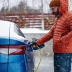 auto elettrica in inverno