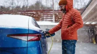 auto elettrica in inverno