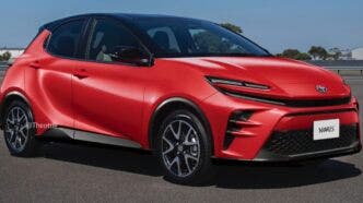 Toyota Yaris 2027 render