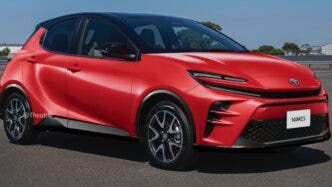 Toyota Yaris 2027 render