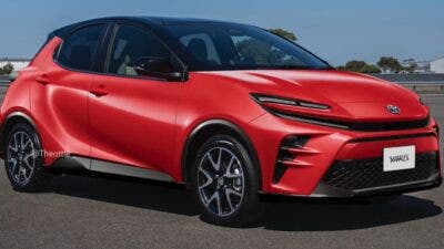 Toyota Yaris 2027 render
