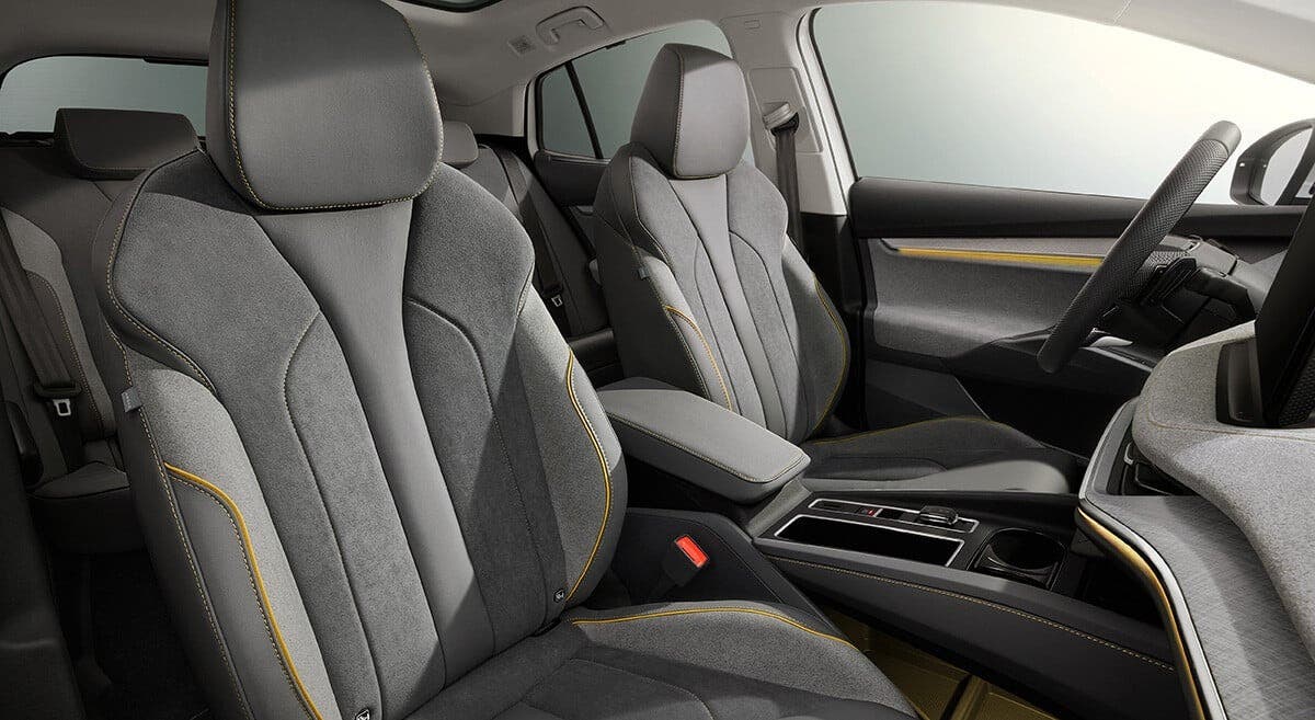 skoda enyaq interni