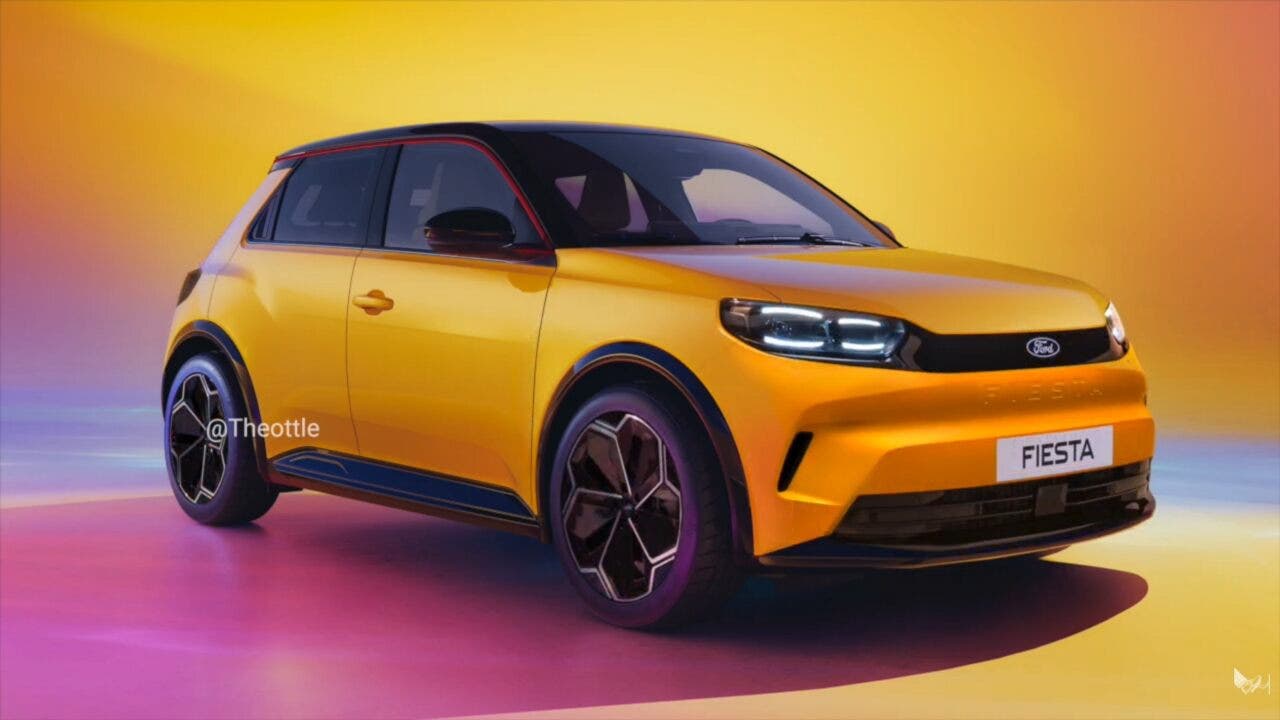 ford fiesta render