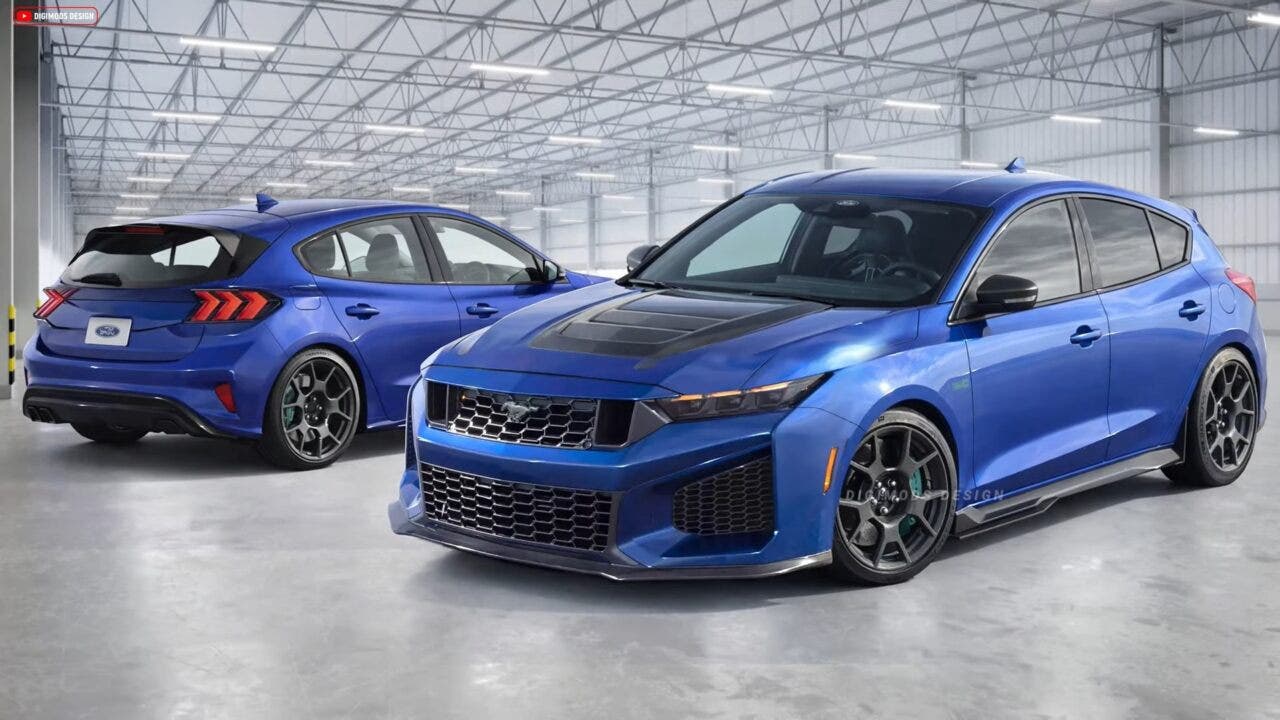 ford focus rs render
