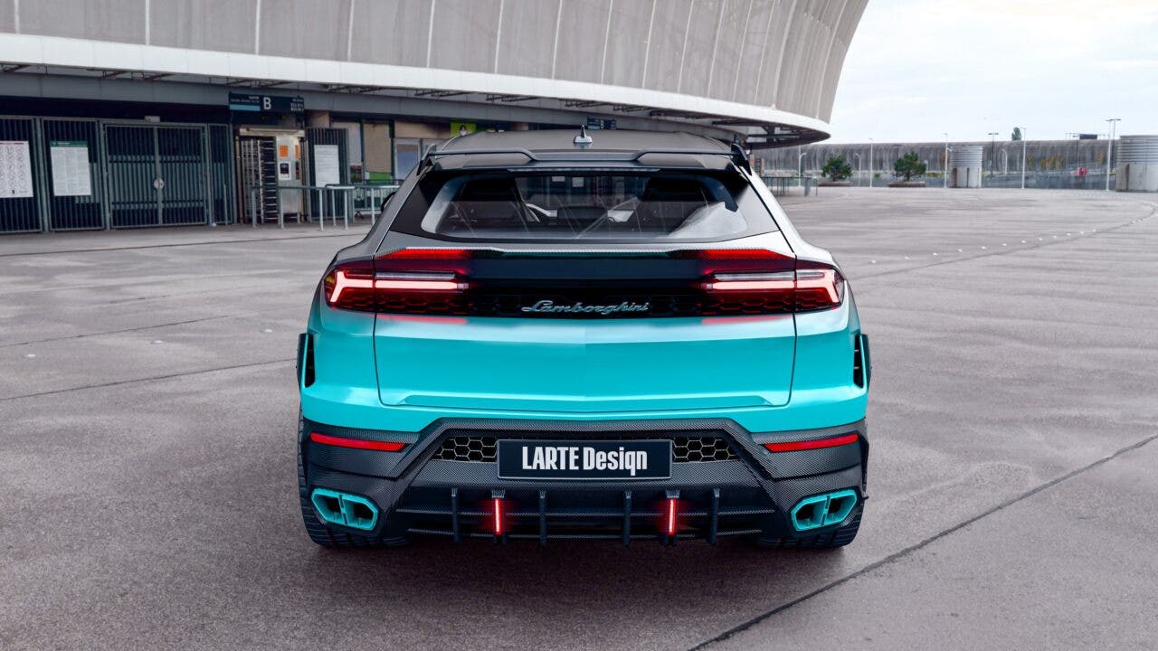 larte design lamborghini urus