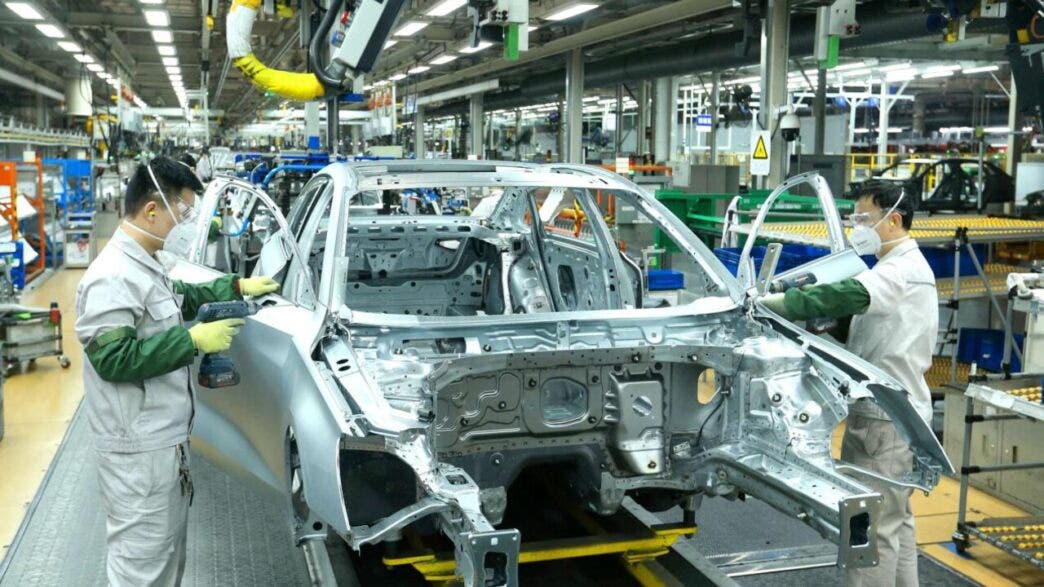 produzione auto cinesi