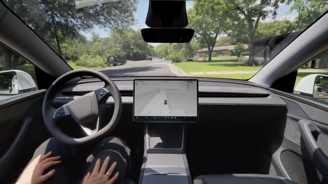 tesla full self driving