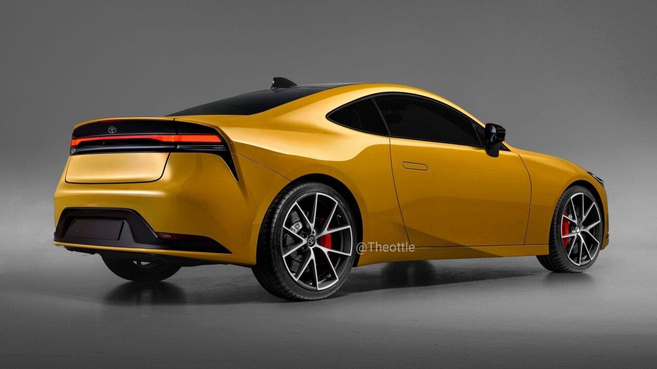 Toyota Celica render