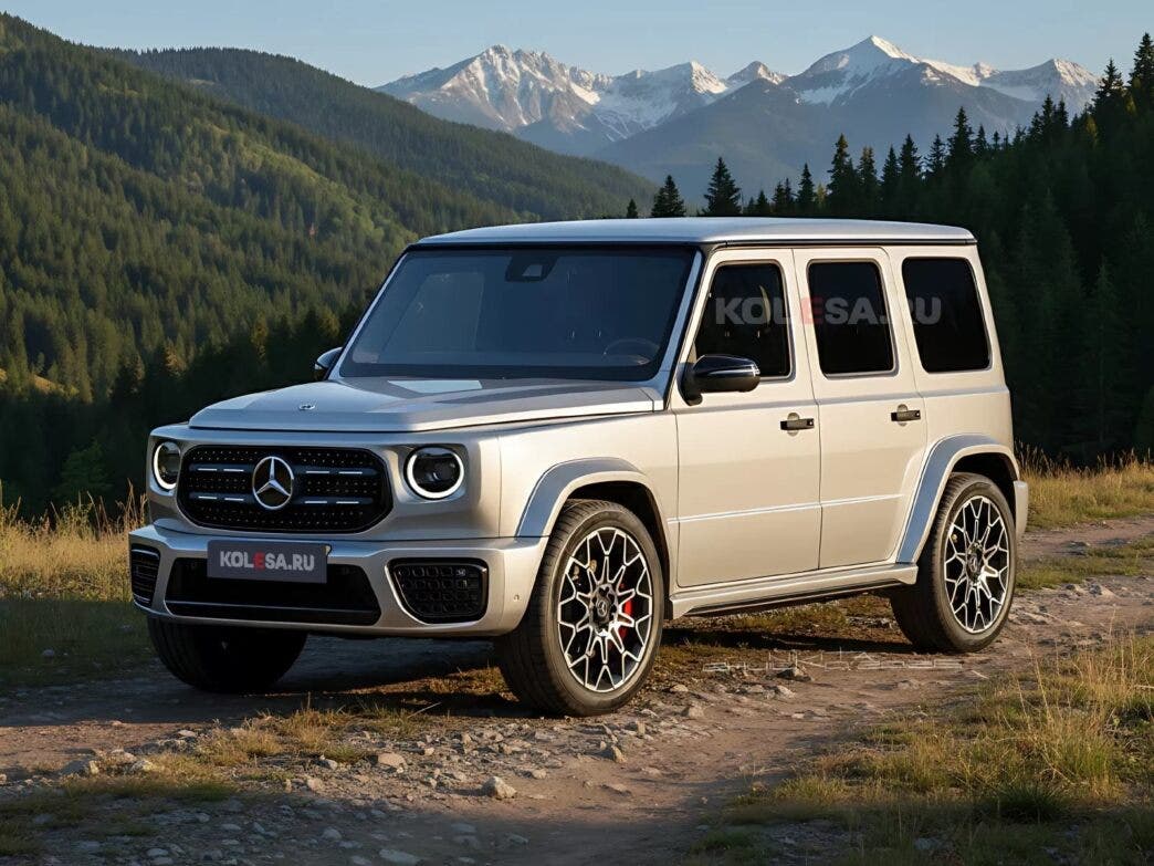 Mercedes Classe G render